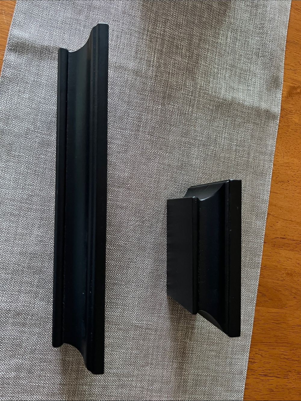 Black Decorative Wall Shelf Set - Home Accents